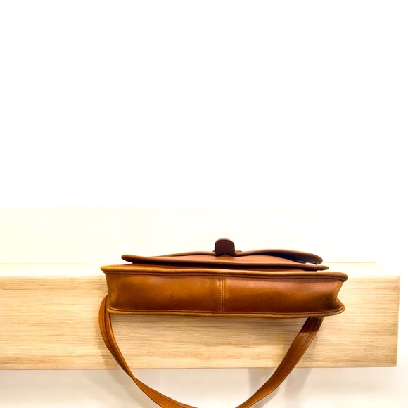 Coach Vintage Metropolitan Saddle Brown Leather Briefcase RARE COLLECTOR - Picture 9 of 10